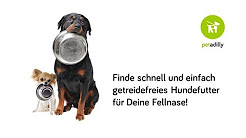 Getreidefreies Hundefutter finden