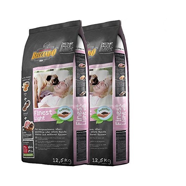 Belcando BELCANDO® Finest Light Trockenfutter für übergewichtige oder ältere Hunde 12,5kg 