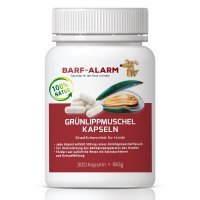 BARF-Alarm Grünlippmuschel Kapseln