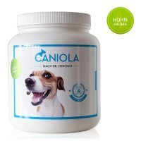 Caniola Natürliche Nahrungsergänzung für Hunde bei Arthrose, Gelenkproblemen, Gelenkschmerzen (Huhn Aroma)
