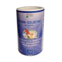 Grau Trink-Gelatine mit Biotin