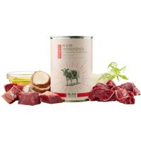 alsa nature FINEST Rinder-Muskelfleisch mit Topinambur, Fenchel & Leinöl