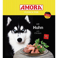 Amora Fleisch pur mit Huhn