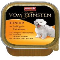 animonda Vom Feinsten Junior mit Geflügel + Putenherzen