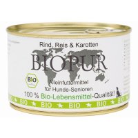 BIOPUR Senior Rind, Reis, Karotten