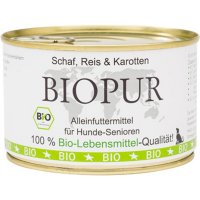 BIOPUR Senior Schaf, Reis, Karotten