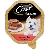 Cesar Klassiker mit saftigem Rind & Leber