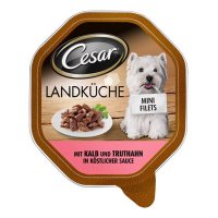 Cesar Landküche mit Kalb & Truthahn in köstlicher Sauce