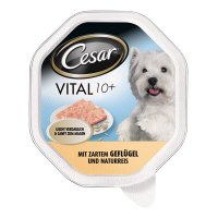 Cesar Vital 10+ mit zartem Geflügel & Naturreis