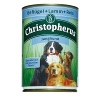 Christopherus Junghund Geflügel, Lamm & Reis