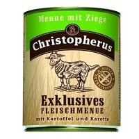 Christopherus Menue mit Ziege mit Kartoffeln & Karotte