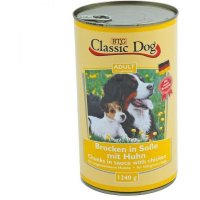 Classic Dog Adult Brocken in Soße mit Huhn