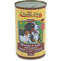 Classic Dog Adult Brocken in Soße mit Lamm