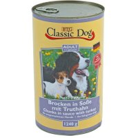 Classic Dog Adult Brocken in Soße mit Truthahn