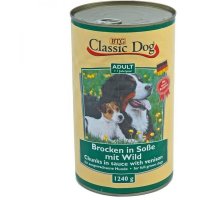 Classic Dog Adult Brocken in Soße mit Wild