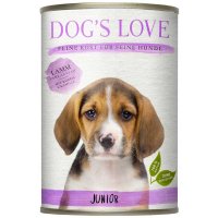 Dogs Love Junior Lamm mit Spinat & Kamille