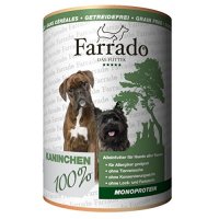 Farrado MONO Reinfleischdose - 100% Kaninchen