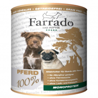 Farrado MONO Reinfleischdose - 100% Pferd