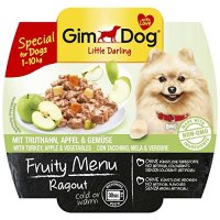 GimDog Little Darling Fruity Menu Truthahn, Apfel und Gemüse