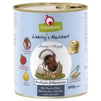 GranataPet Lieblings Mahlzeit Junior Truthahn & Kaninchen