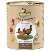 GranataPet Lieblings Mahlzeit Nassfutter Fasan & Geflügel