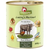 GranataPet Lieblings Mahlzeit Rind & Fasan