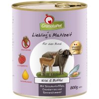 GranataPet Lieblings Mahlzeit Wild & Büffel