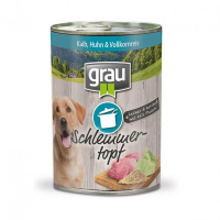 Grau Schlemmertopf - Kalb, Huhn & Vollkornreis