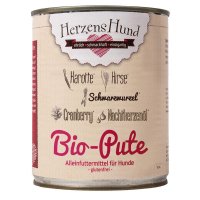 HerzensHund Bio-Pute mit Bio-Gemüse