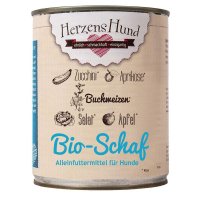 HerzensHund Bio-Schaf mit Bio-Gemüse