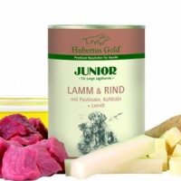 Hubertus Gold Junior Lamm & Rind mit Pastinaken, Kohlrabi und Leinöl