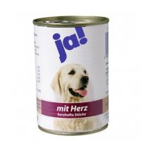 Ja! Hundefutter mit Herz