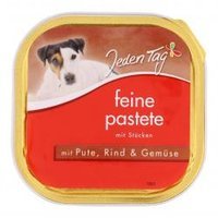 Jeden Tag Feine Pastete mit Pute, Rind & Gemüse