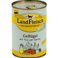 LandFleisch Hausmannskost Senior Geflügel & Reis und Paprika