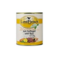 LandFleisch Pur Geflügel & Reis mit Biogemüse