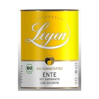 Leyen Bio Hundefutter Bio-Ente mit Amaranth und Zucchini