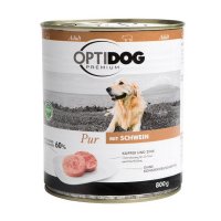 Lidl Optidog High Premium Hundenassnahrung Schwein