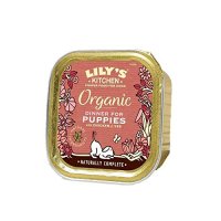 Lilys Kitchen Organic Dinner for Puppies with Chicken & Veg