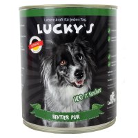 Luckys Pures Rentierfleisch