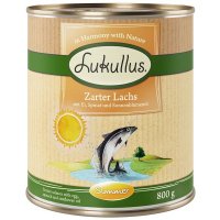 Lukullus Sommer-Menü: Zarter Lachs (getreidefrei)