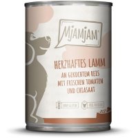 MjAMjAM Herzhaftes Lamm an gekochtem Reis mit frischen Tomaten und Chiasaat