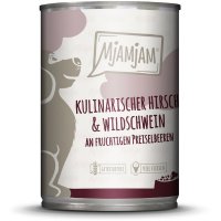 MjAMjAM Kulinarischer Hirsch & Wildschwein an Preiselbeeren