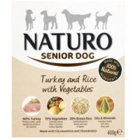 NATURO Senior Dog Turkey and Rice with Vegetables