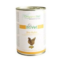 OrganicVet BIOVET Bio-Huhn mit Bio-Reis, Bio-Zucchini & Bio-Kürbis