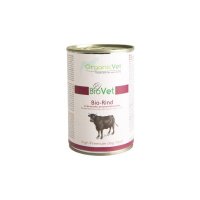 OrganicVet BIOVET Bio-Rind mit Bio-Kartoffel, Bio-Spinat & Bio-Karotte