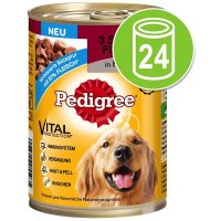 Pedigree Adult Classic mit 3 Sorten Fleisch