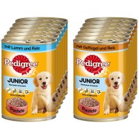 Pedigree Junior Geflügel, Lamm & Reis