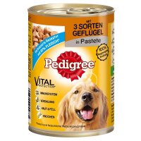 Pedigree Pastete 5 Sorten Geflügel