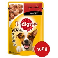 Pedigree Rind und Lamm in Sauce