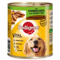 Pedigree Saftiges Geschnetzeltes mit Kaninchen und Karotten